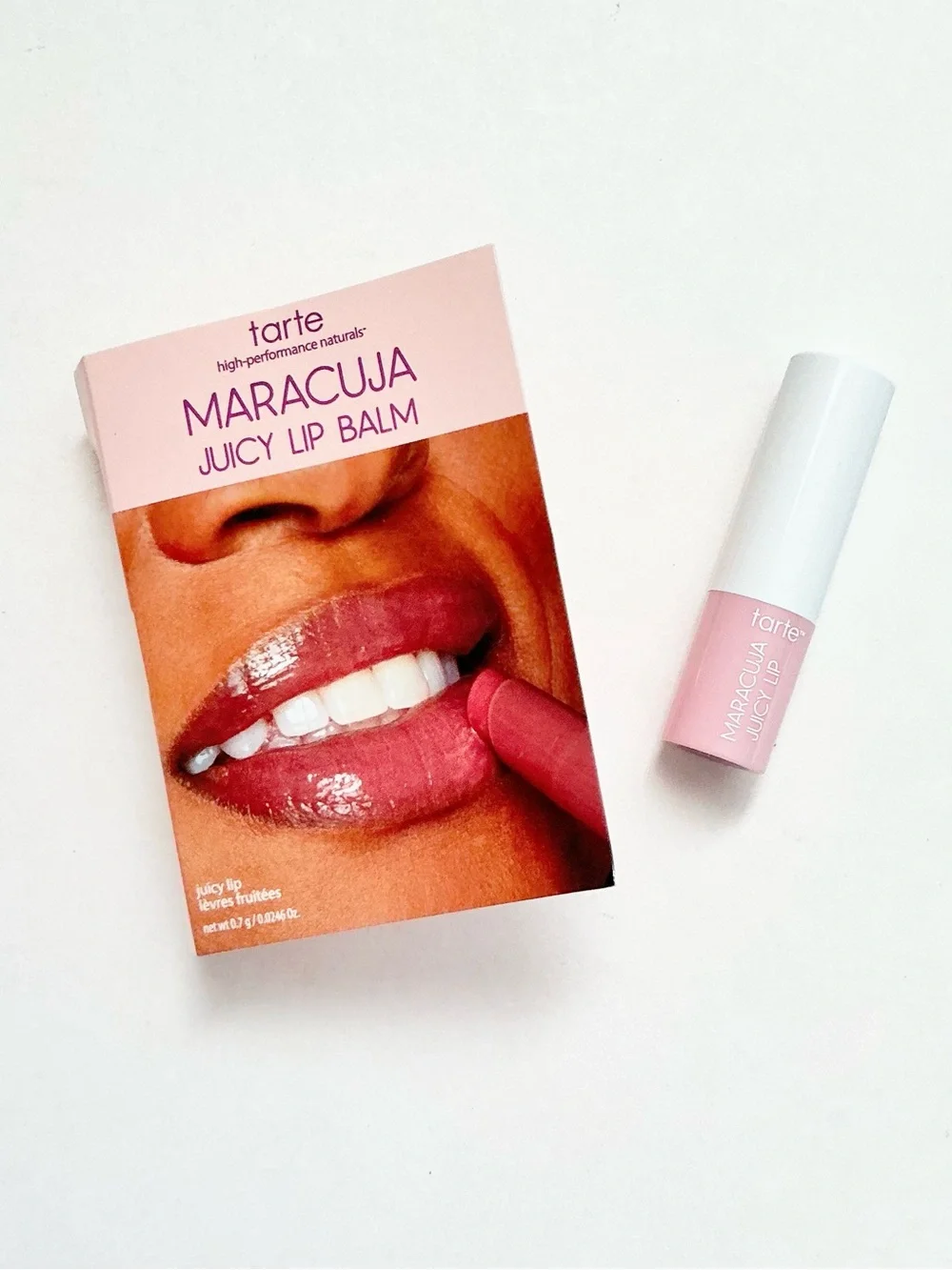 ⭐️ 5/$25 Tarte Maracuja Juicy Lip Balm • Rose • Mini Sample